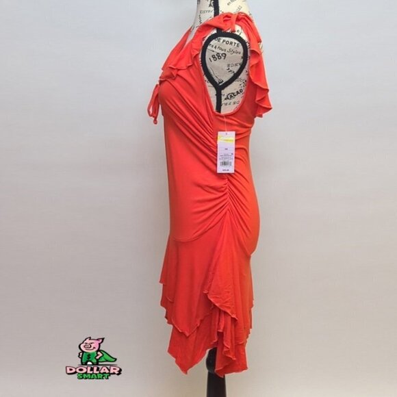 Wild Fable Stretchy Ruffled Handkerchief Hem Sundress - Picture 4 of 9